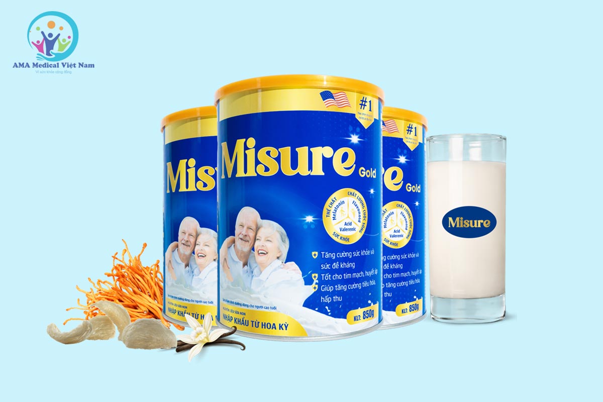 Hình ảnh: Lon 850g sữa Misure