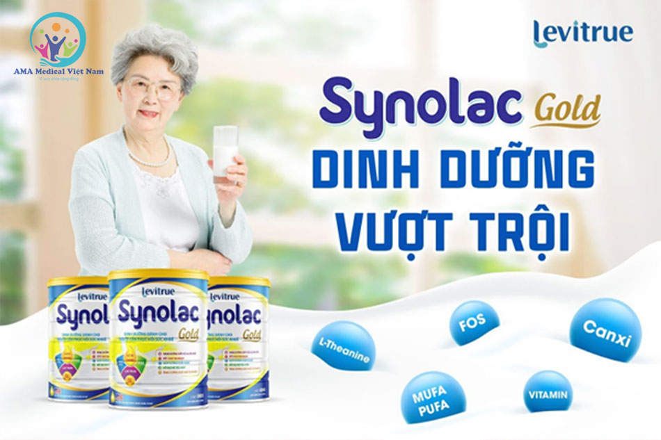 Sữa Synolac Gold có thành phần dinh dưỡng vượt trội
