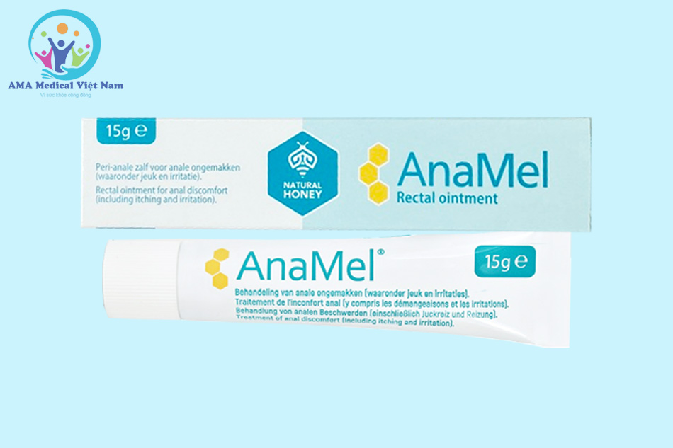 Sản phẩm Mỡ trực tràng AnaMel được phân phối chính hãng tại Nhà Thuốc Việt Pháp 1