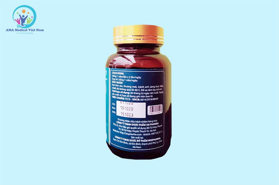 Hình ảnh hộp viên uống Tiền Liệt Tuyến 3M