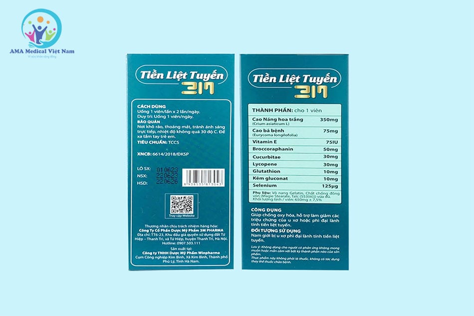 Hình ảnh mặt bên Tiền Liệt Tuyến 3M