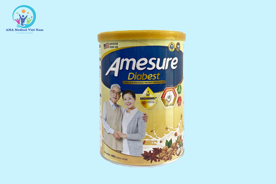 Hình ảnh hộp sữa tiểu đường Amesure Diabest