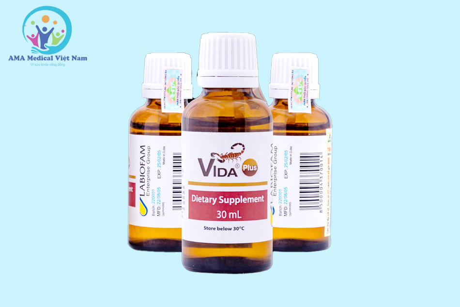 Sản phẩm Vida Plus được phân phối tại Nhà Thuốc Việt Pháp 1