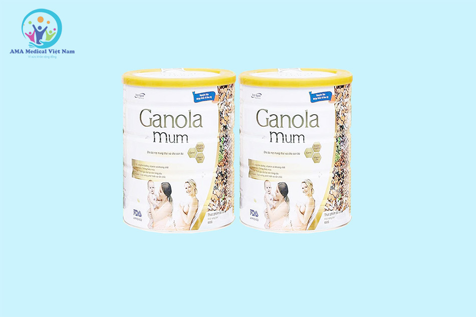 Sữa hạt dinh dưỡng Ganola Mum