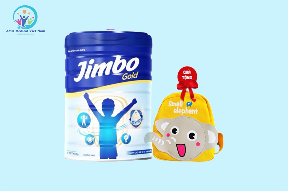 Sữa Jimbo Gold tiêu hóa tốt trẻ tăng cân nhanh