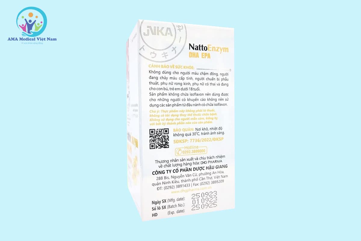 Thông tin sản phẩm Nattoenzym DHA EPA